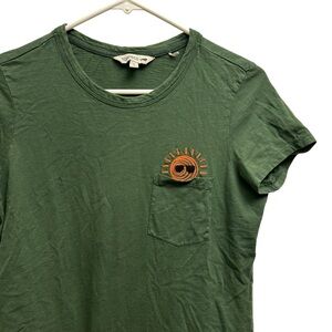 Toad&Co Sun Embroidered Green T-Shirt